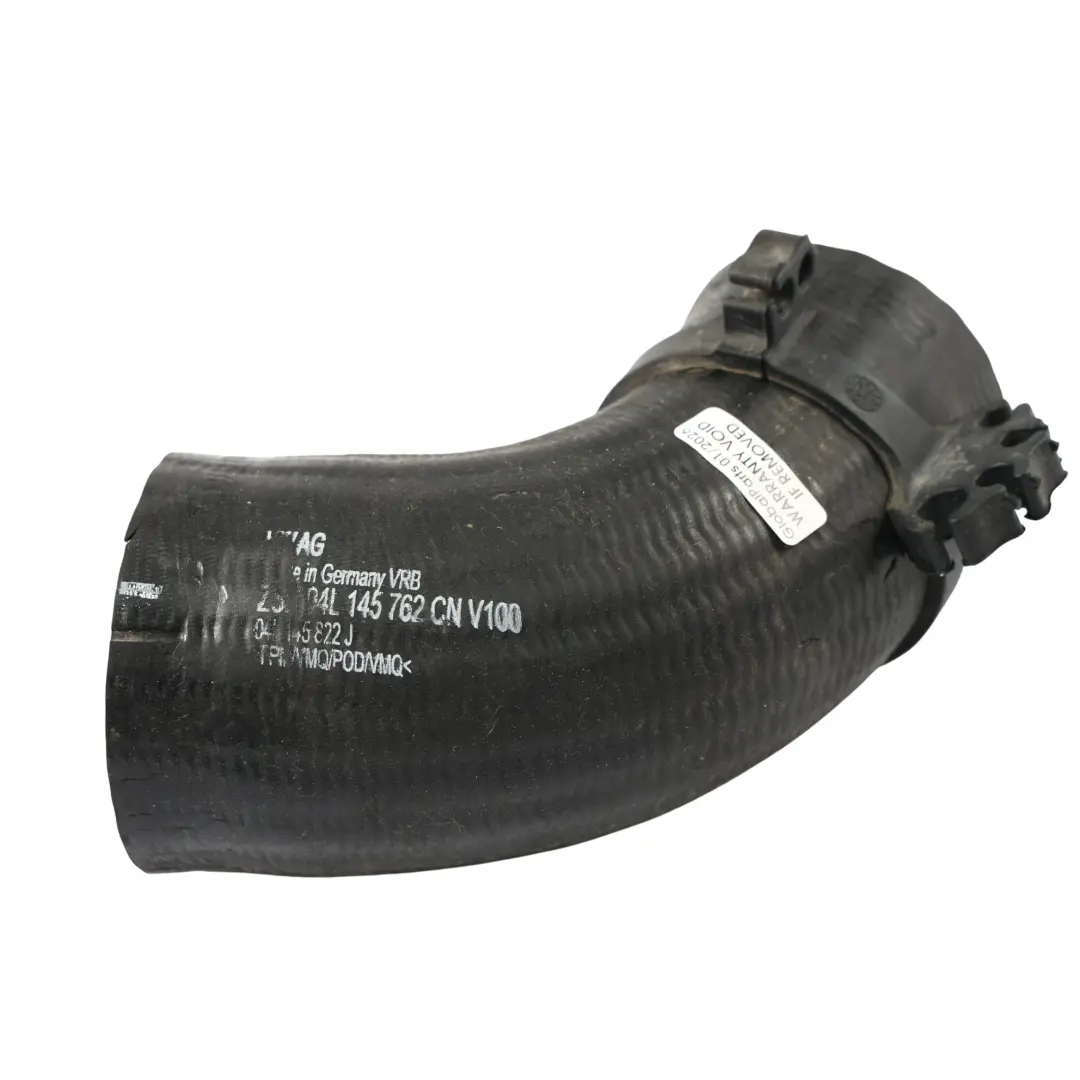 Tubo Aspirazione Aria Carica Intercooler 2.0 TDI per VW Transporter T6 con numero di parte 04L145762CN VW Transporter T6 Tubo Aspirazione Aria Carica Intercooler 2.0 TDI - SKU 04L145762CN - Numero di parte 04L145762CN