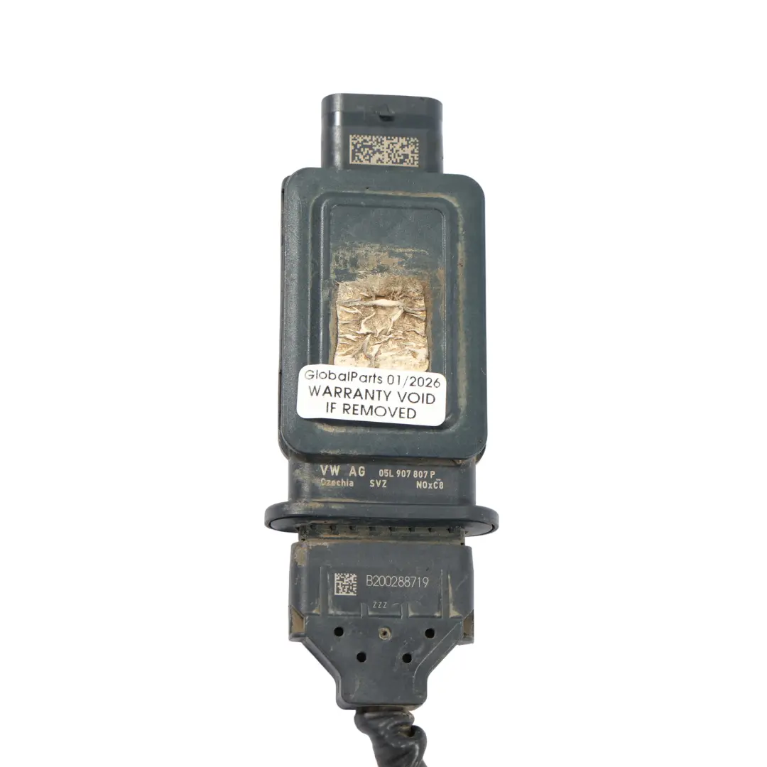 Sonda Sensor NOX DNAB Motor para VW Volkswagen Transporter T6 con número de pieza 05L907807P VW Volkswagen Transporter T6 Sonda Sensor NOX DNAB Motor - SKU 05L907807P - Número de pieza 05L907807P