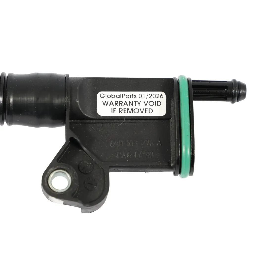 Separatore Olio Tubo Flessibile Linea 2.0 TFSI per VW Scirocco III con numero di parte 06H103226A VW Scirocco III Separatore Olio Tubo Flessibile Linea 2.0 TFSI - SKU 06H103226A-1 - Numero di parte 06H103226A