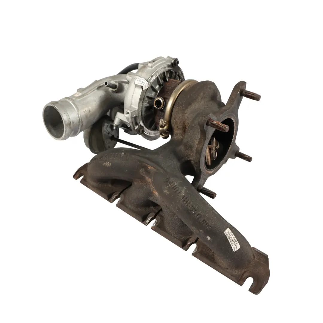 MK6 1K Turbocompresor Cargador Turbo Colector Escape 2.0 TFSI para VW Golf con número de pieza 06J145713T VW Golf MK6 1K Turbocompresor Cargador Turbo Colector Escape 2.0 TFSI - SKU 06J145713T - Número de pieza 06J145713T