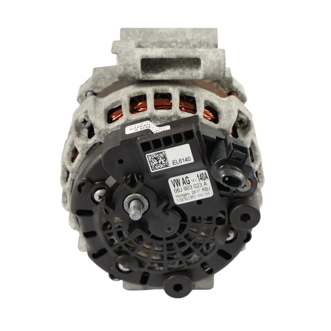 Alternatore Generatore 14V 140A 2.0 TFSI per Audi A3 8V VW Golf Mk7 con numero di parte 06J903023A Audi A3 8V VW Golf Mk7 Alternatore Generatore 14V 140A 2.0 TFSI - SKU 06J903023A - Numero di parte 06J903023A