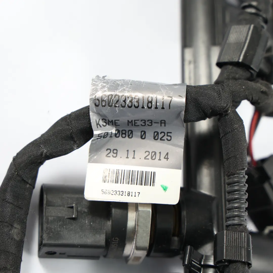 CJXC Inyección Combustible Rail Inyectores para Volkswagen Golf R 2.0 TFSI con número de pieza 06K133681A Volkswagen Golf R 2.0 TFSI CJXC Inyección Combustible Rail Inyectores - SKU 06K133681A-1 - Número de pieza 06K133681A