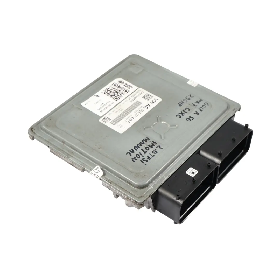 Volkswagen Golf R 5G MK7 2.0TFSI CJXC 300HP ECU Control Motor Manual - SKU 06K907425B-20 - Número de pieza 06K907425B