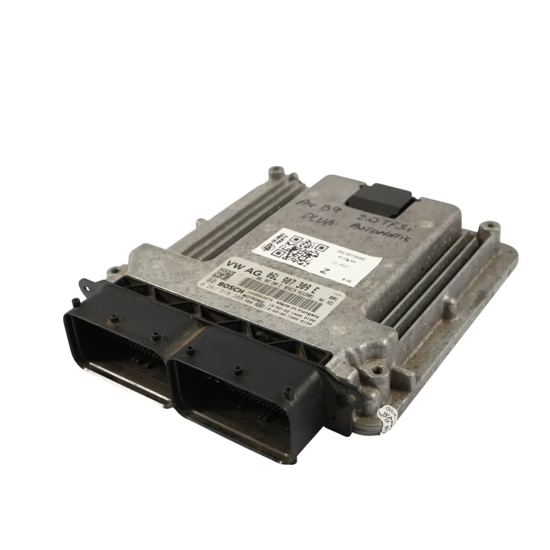 Audi A4 B9 2.0 TFSI DLVA 190HP Unidad Control Motor ECU Automático - SKU 06L907309E - Número de pieza 06L907309E