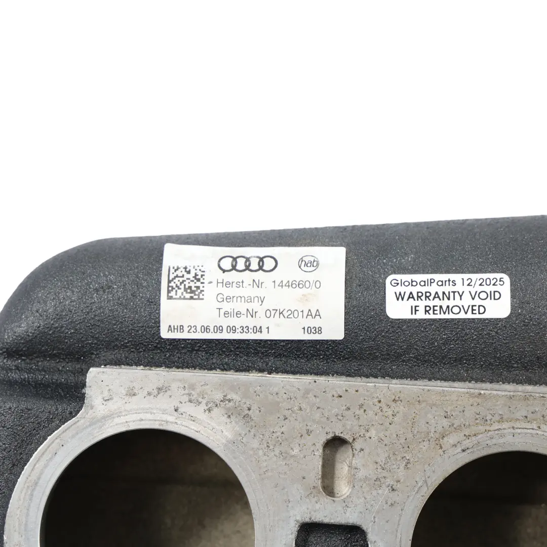 Audi RS3 8P TT 8J Collettore Aspirazione Distribuzione Aria 2.5 TFSI - SKU 07K133201AD - Numero di parte 07K133201AD