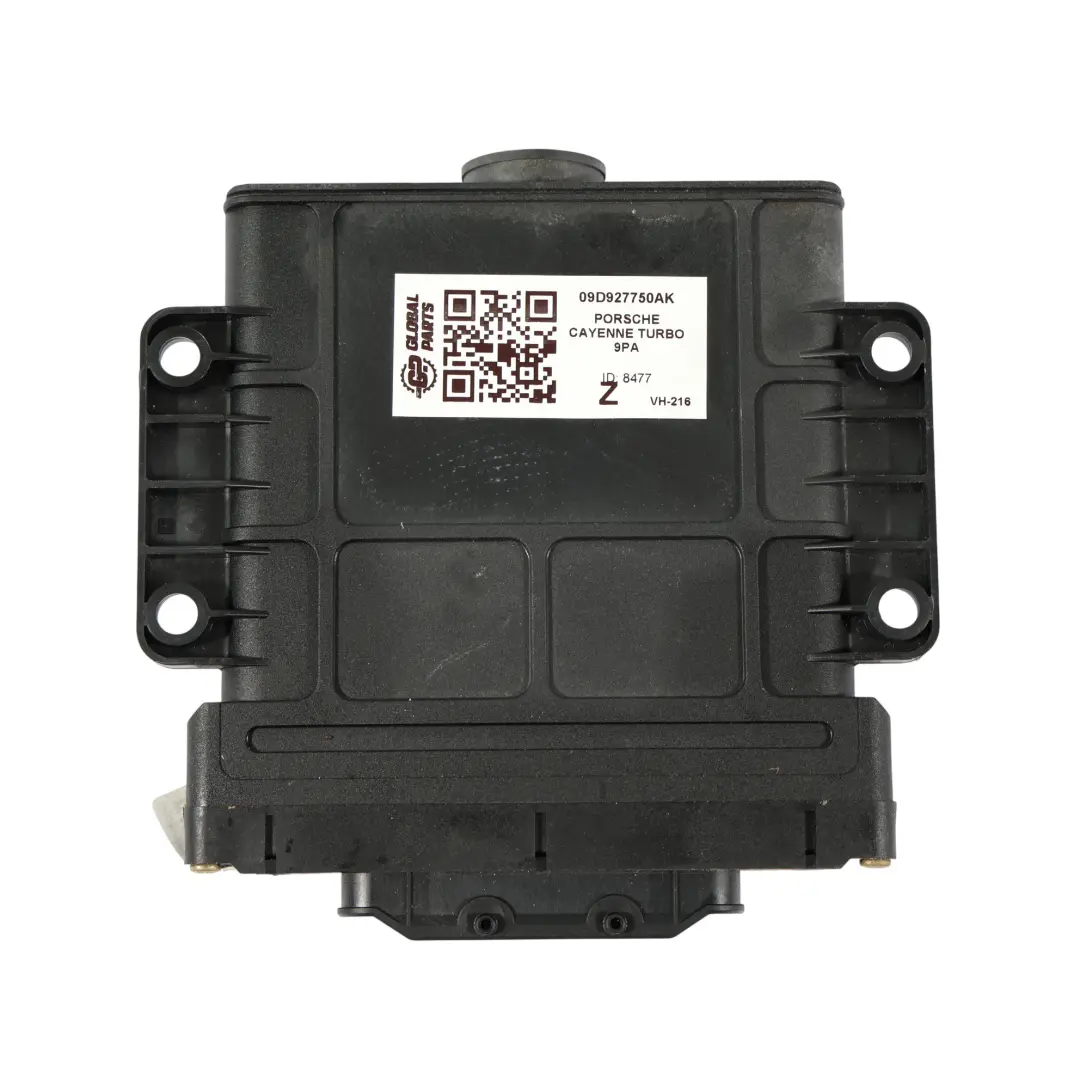 Moduł Sterownik Skrzyni Biegów Automat do Porsche Cayenne 955 9PA o numerze 09D927750AK Porsche Cayenne 955 9PA Moduł Sterownik Skrzyni Biegów Automat - SKU 09D927750AK - Numer Części 09D927750AK