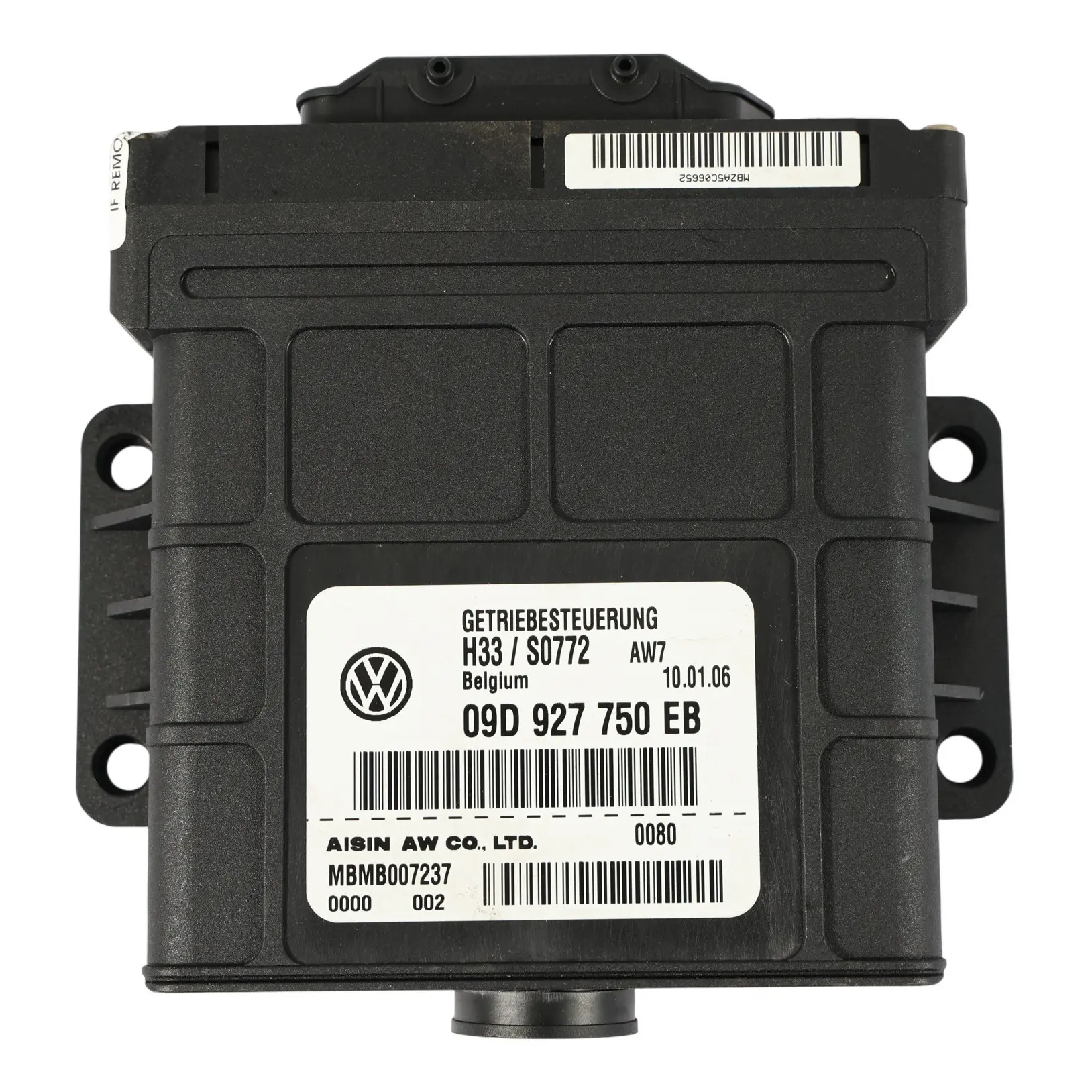 VW Volkswagen Touareg 7L Module De Commande De Boîte De Vitesses 09D927750EB