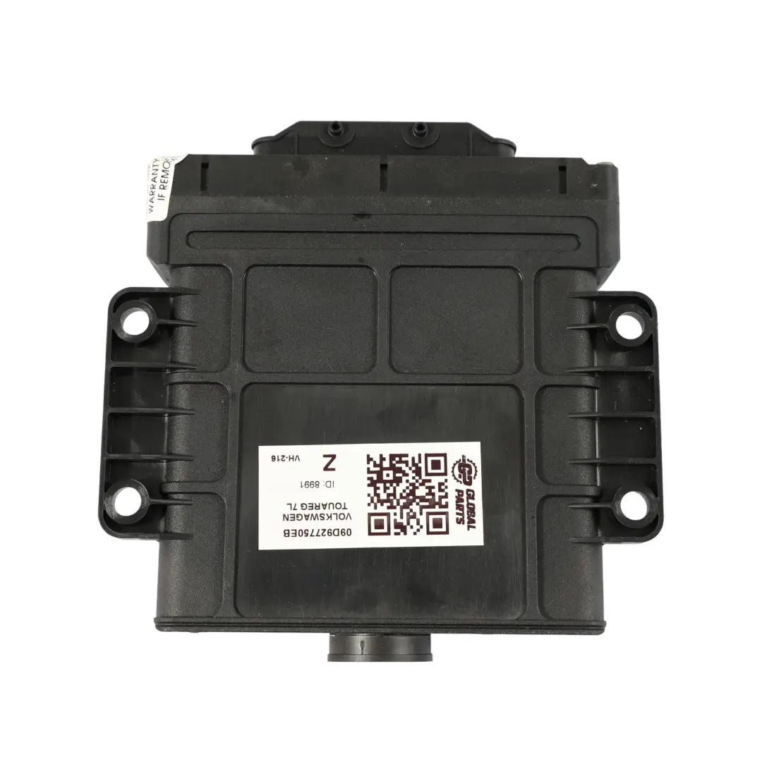 VW Touareg 7L Módulo Control De La Caja De Cambios De La Transmisión - SKU 09D927750EB - Número de pieza 09D927750EB