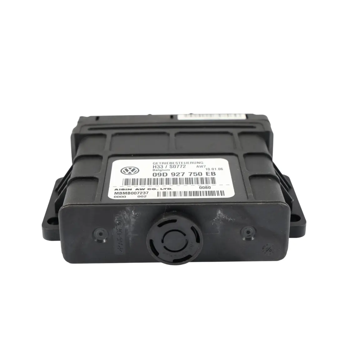 VW Volkswagen Touareg 7L Trasmissione Cambio Modulo Di Controllo - SKU 09D927750EB - Numero di parte 09D927750EB
