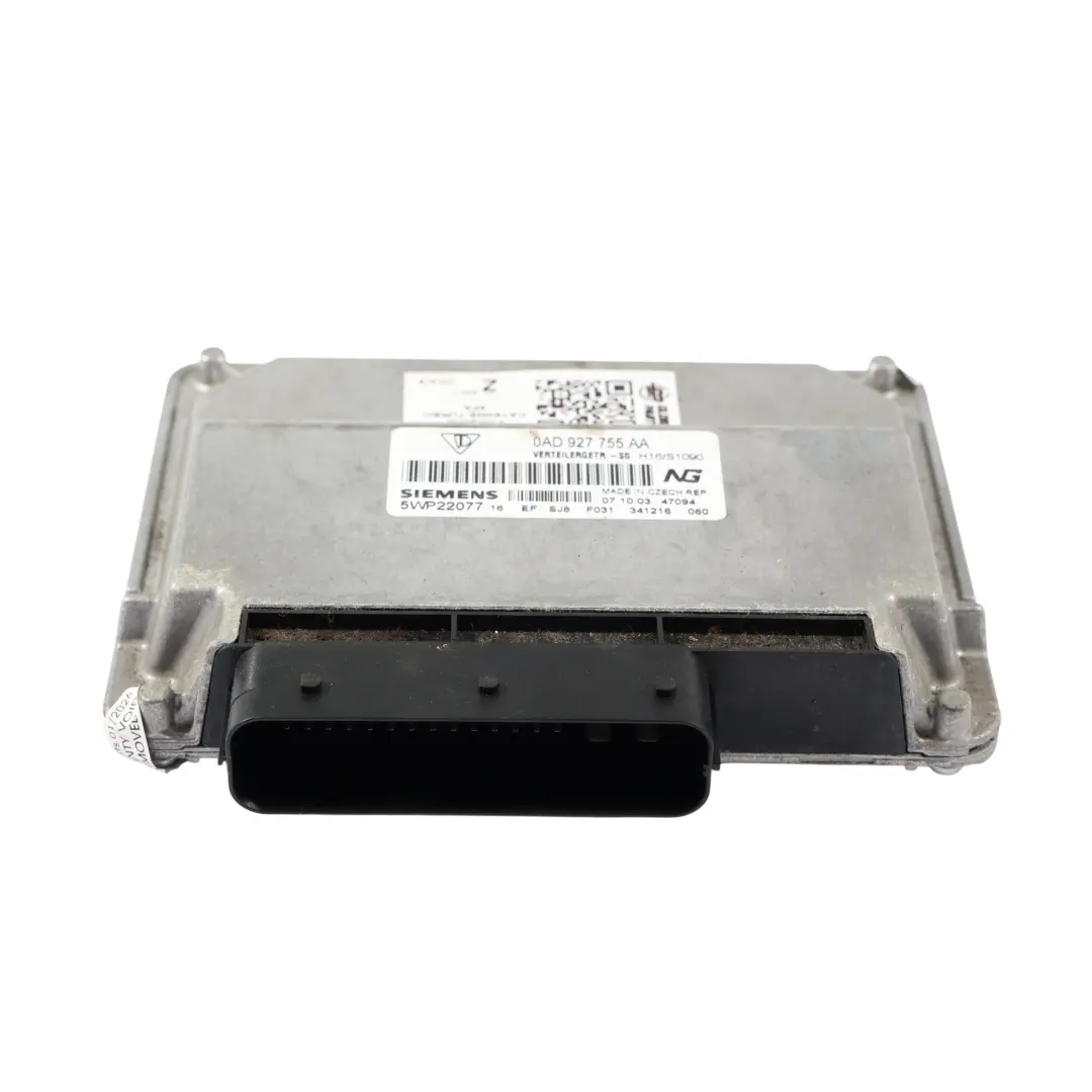 Porsche Cayenne 955 9PA Verteilergetriebe Steuergerät Modul ECU - SKU 0AD927755AA - Teilenummer 0AD927755AA