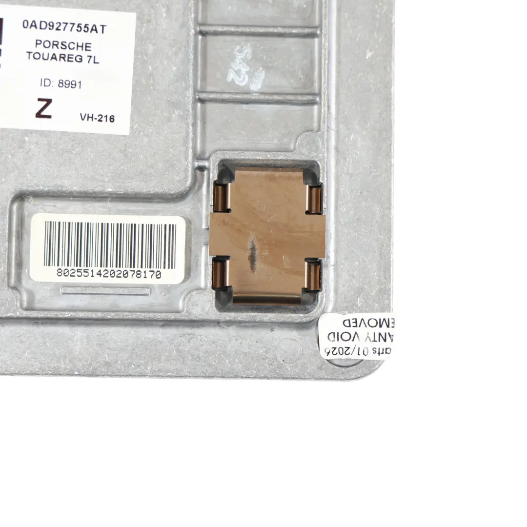 Volkswagen Touareg 7L Komputer Moduł Sterownik Skrzyni Biegów - SKU 0AD927755AT - Numer Części 0AD927755AT