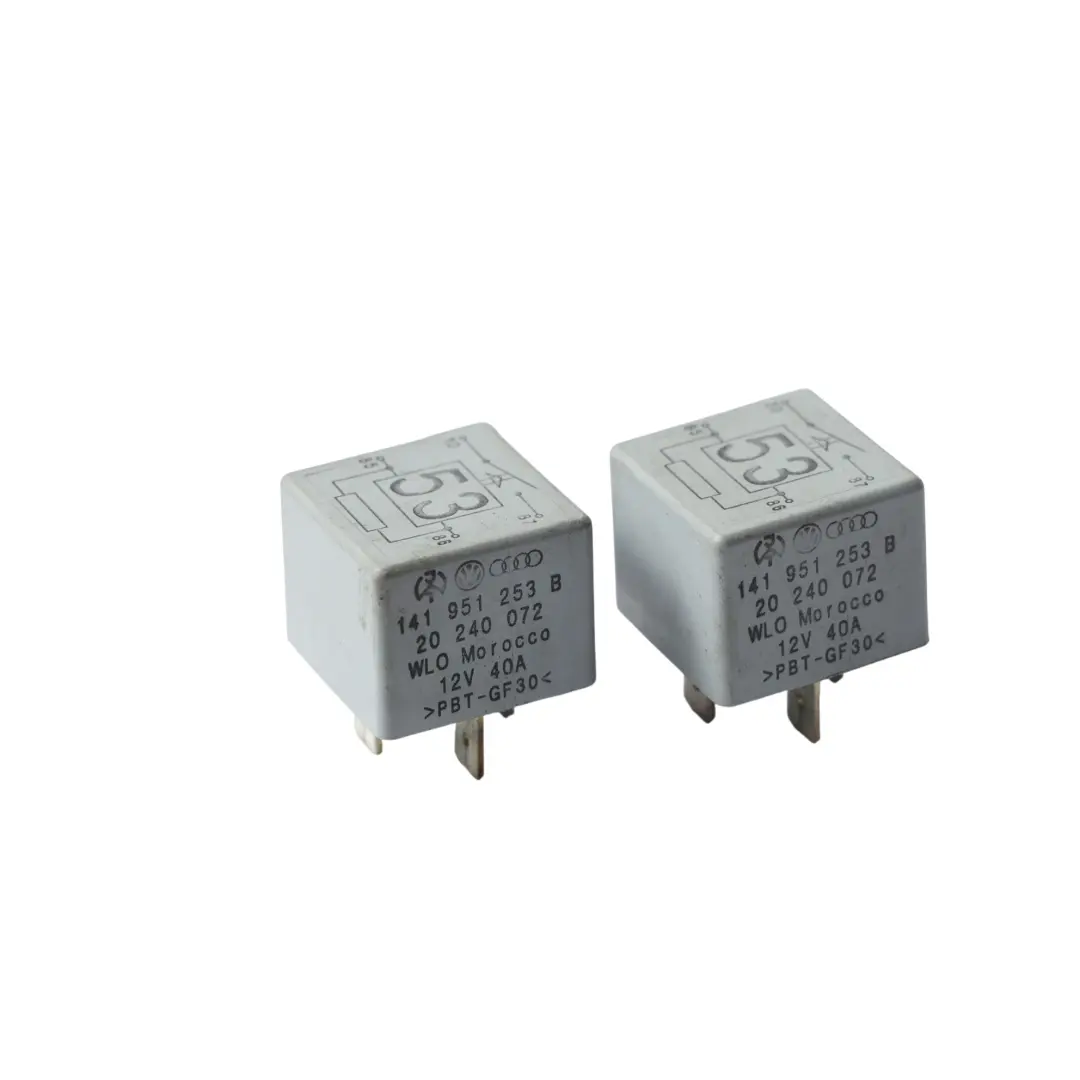 Relais Numéro 53 Module 4 Broches Lot De 2 141951253B pour Audi VW Volkswagen Seat à propos du numéro de pièce 141951253B-3 Audi VW Volkswagen Seat Relais Numéro 53 Module 4 Broches Lot De 2 141951253B - SKU 141951253B-3 - Numéro de pièce 141951253B-3
