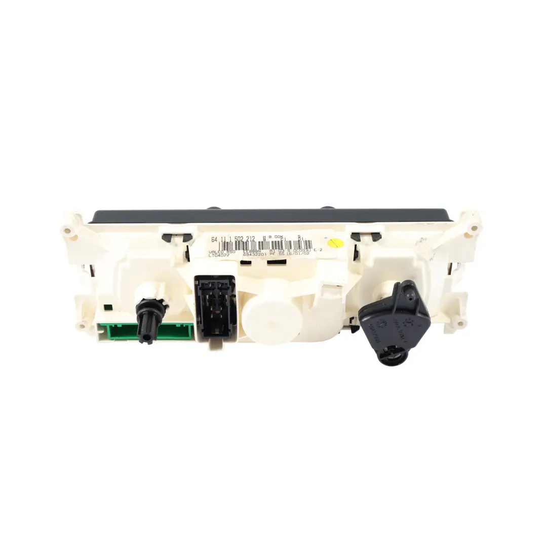 Bedienteil Heizung Klimaanlage 6411 für Mini Cooper One R50 R52 mit Teilenummer 1502212 Mini Cooper One R50 R52 Bedienteil Heizung Klimaanlage 6411 - SKU 1502212 - Teilenummer 1502212