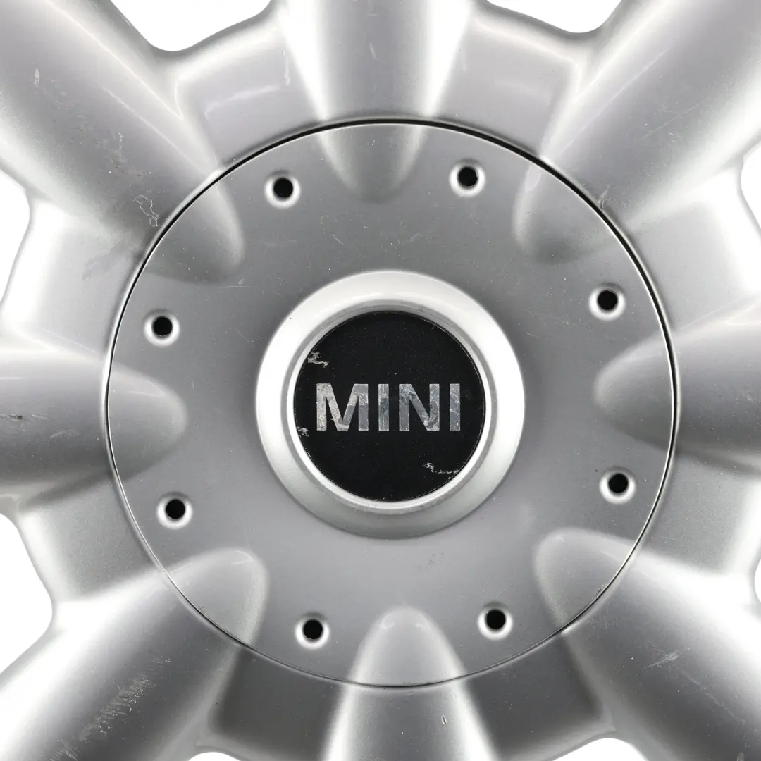 Mini Cooper One R50 R52 Argento Cerchio in lega 15" 5,5J ET:45 a 8 razze 82 - SKU 1512347-1 - Numero di parte 1512347