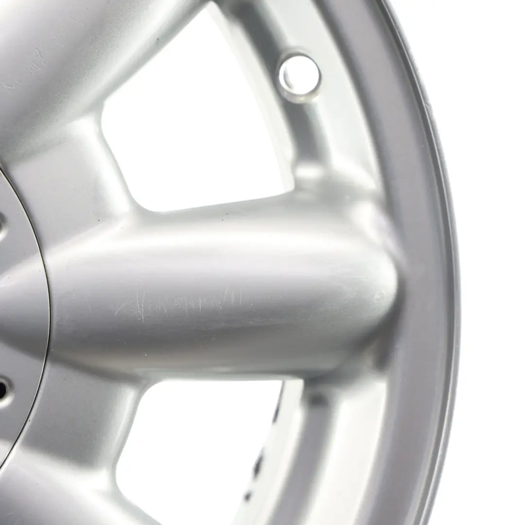 Silber Alufelge Alu Felge 15" 5,5J ET:45 für Mini Cooper One R50 R52 mit Teilenummer 1512347 Mini Cooper One R50 R52 Silber Alufelge Alu Felge 15" 5,5J ET:45 - SKU 1512347-1 - Teilenummer 1512347
