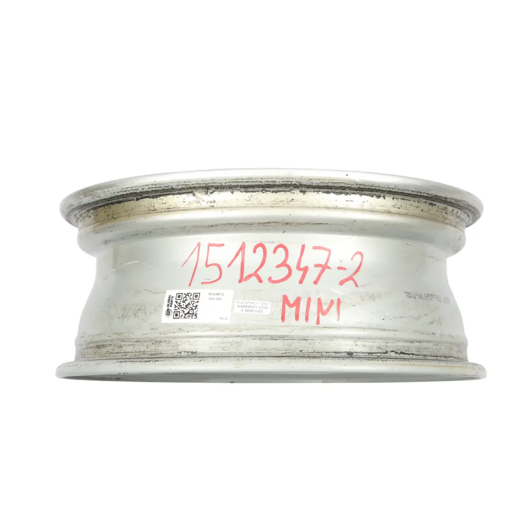 Llanta De Aluminio lateada 15" 5,5J ET:45 8 radios 82 para Mini Cooper One R50 R52 con número de pieza 1512347 Mini Cooper One R50 R52 Llanta De Aluminio lateada 15" 5,5J ET:45 8 radios 82 - SKU 1512347-2 - Número de pieza 1512347