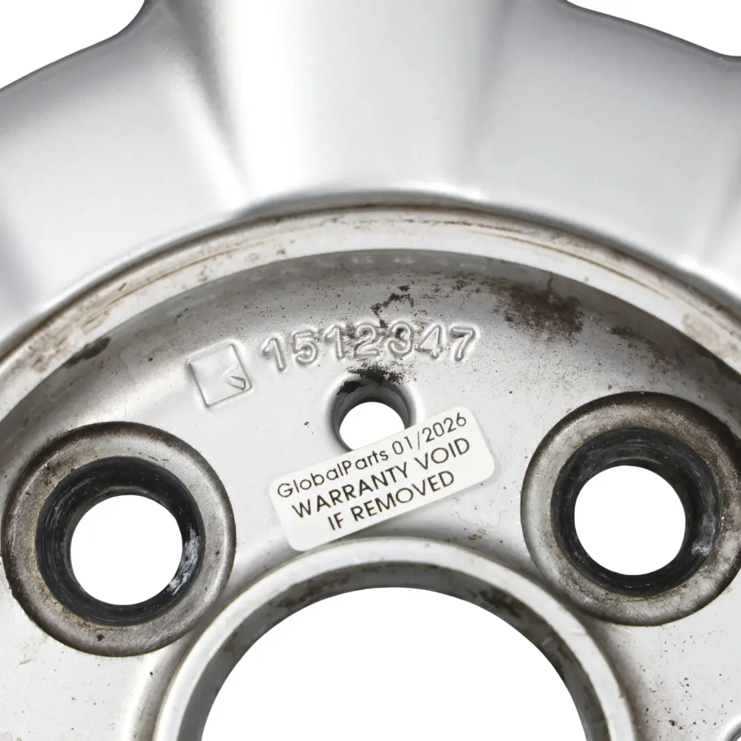 Mini Cooper One R50 R52 Silver Wheel Alloy Rim 15" 5,5J ET:45 8-Spoke 82 - SKU 1512347-2 - Part number 1512347
