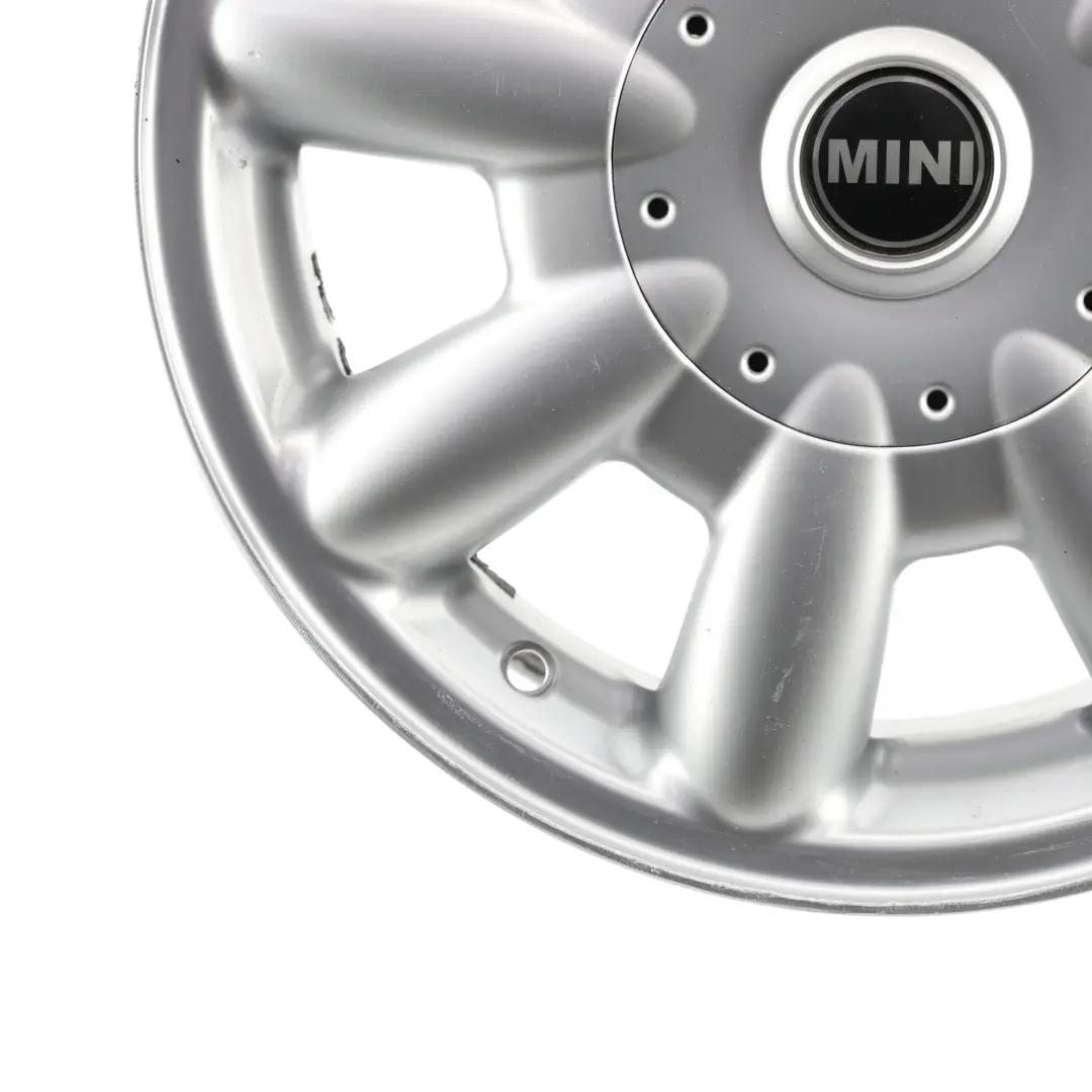 Mini Cooper One R50 R52 Silver Wheel Alloy Rim 15" 5,5J ET:45 8-Spoke 82 - SKU 1512347-2 - Part number 1512347