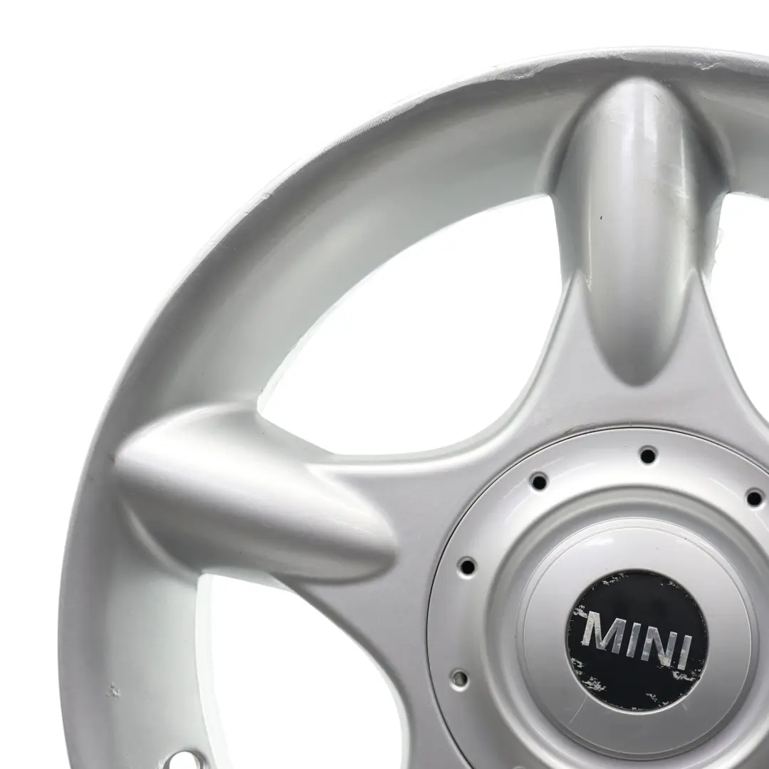 Mini Cooper One R50 Silber Alu Felge 16" 6,5J ET:48 5 Star 83 - SKU 1512348-1 - Teilenummer 1512348