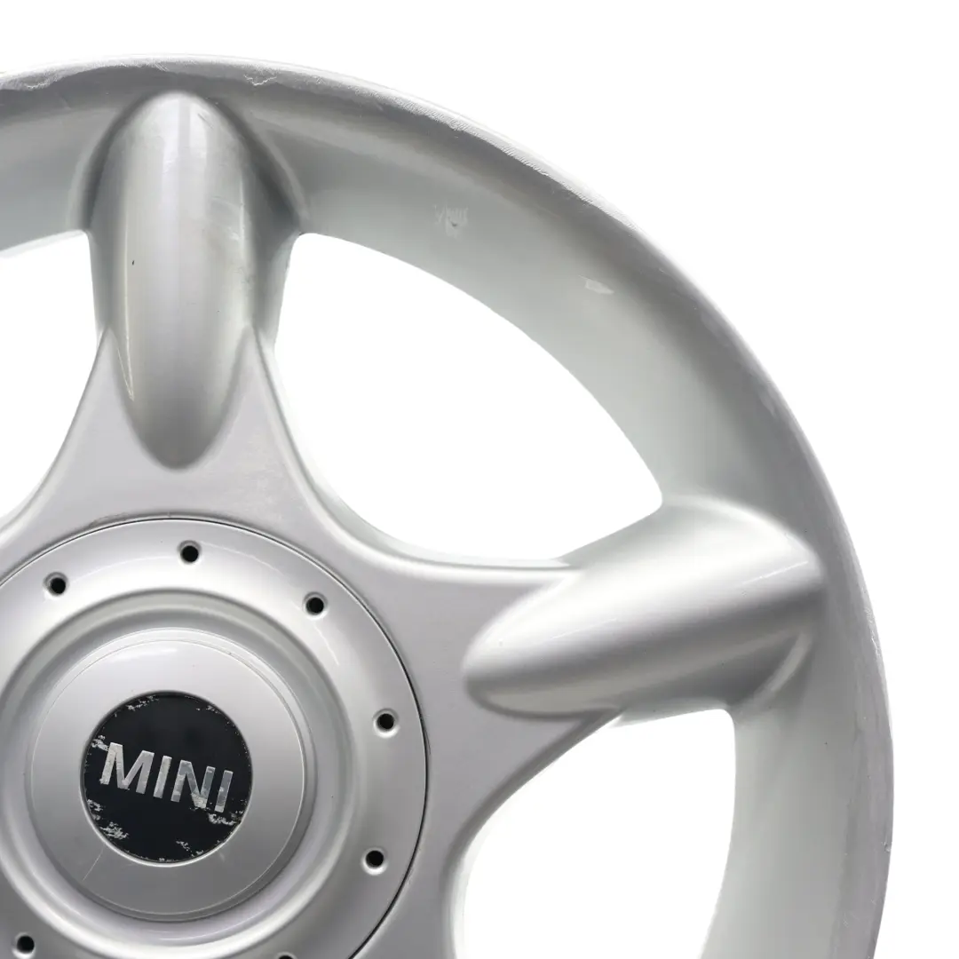 Mini Cooper One R50 Argento Cerchio AlluMini o 16" 6,5J ET: 48 5 Star 83 - SKU 1512348-1 - Numero di parte 1512348