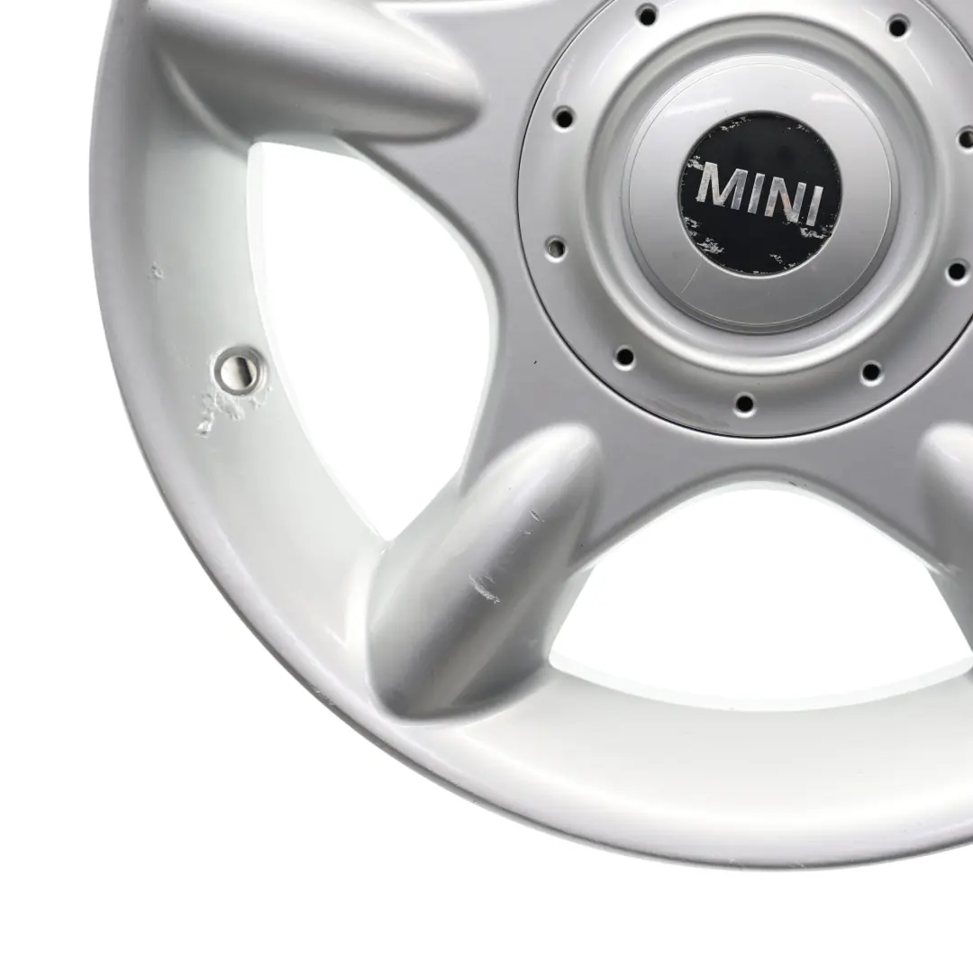 Mini Cooper One R50 Argento Cerchio AlluMini o 16" 6,5J ET: 48 5 Star 83 - SKU 1512348-1 - Numero di parte 1512348