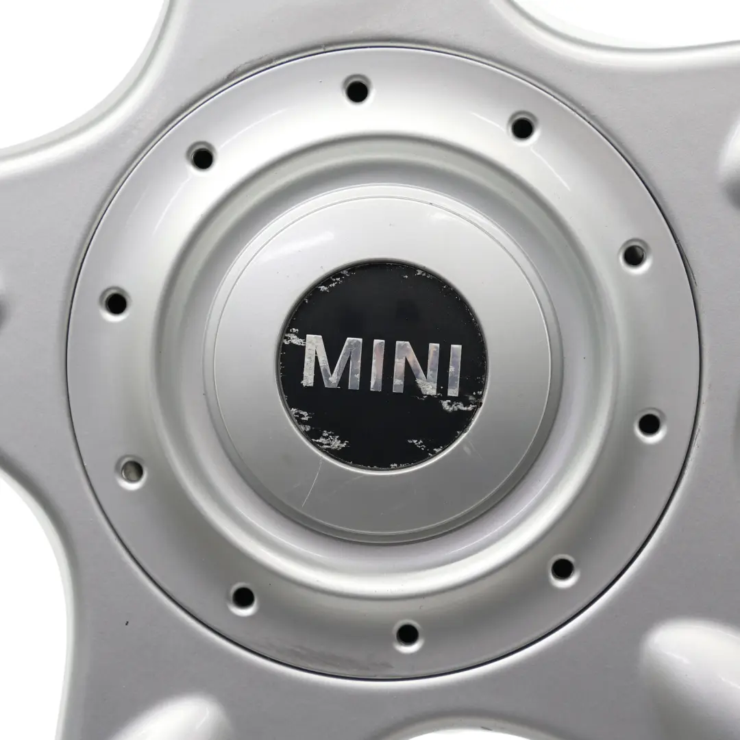 Mini Cooper One R50 Argento Cerchio AlluMini o 16" 6,5J ET: 48 5 Star 83 - SKU 1512348-1 - Numero di parte 1512348