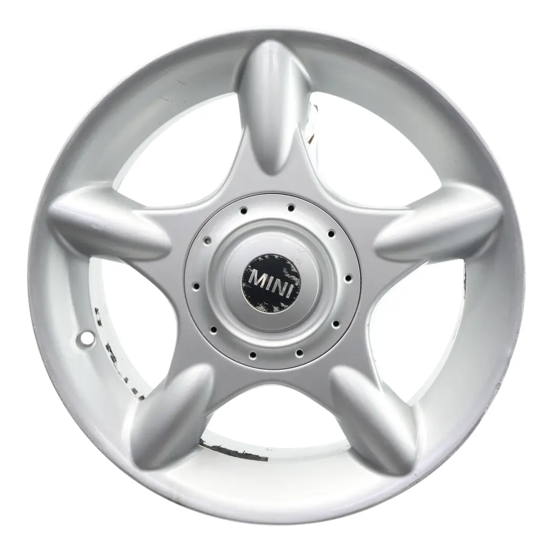 Mini Cooper R50 Silber Felge 16 6,5J ET:48 5-Spider Speiche 83 - SKU 1512348-2 - Teilenummer 1512348
