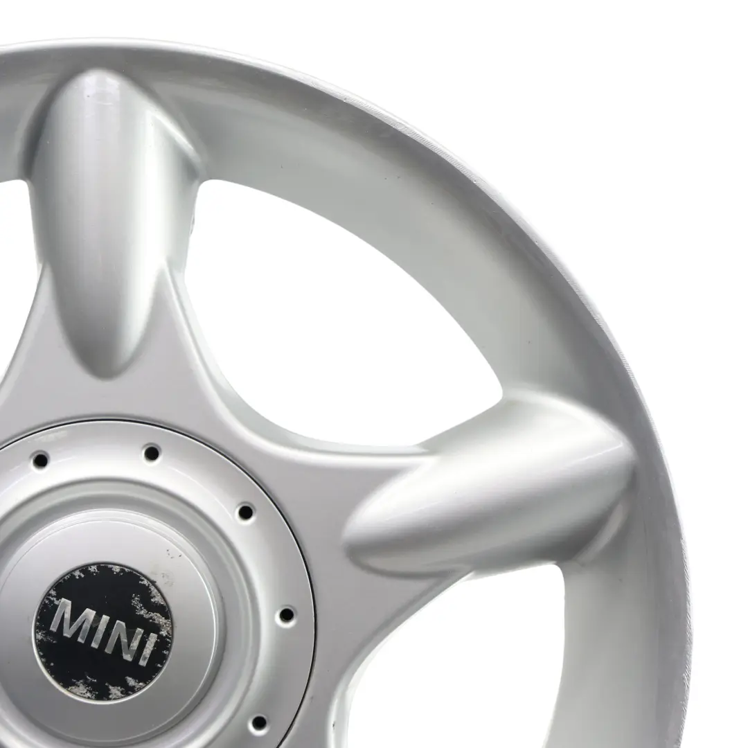 Mini Cooper R50 Argento Cerchio in lega 16 6,5J ET:48 5-Spider Spoke 83 - SKU 1512348-2 - Numero di parte 1512348