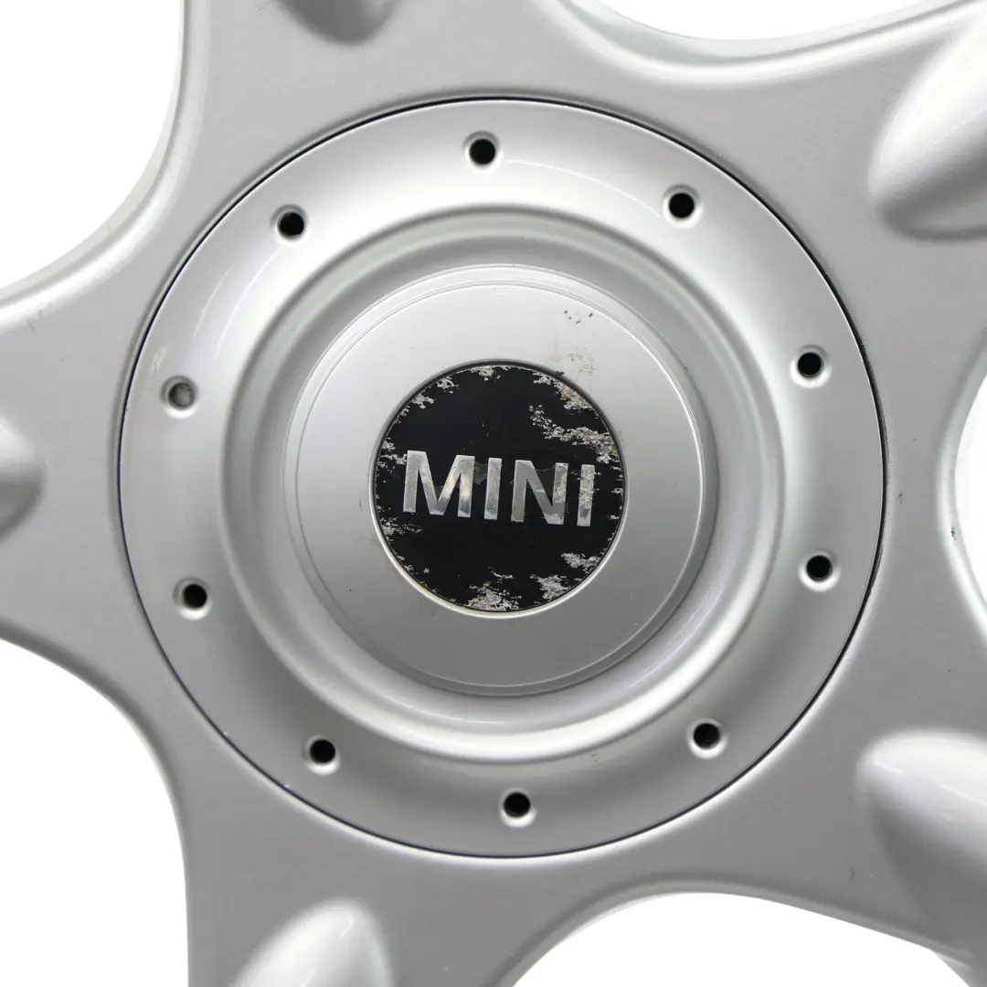 Mini Cooper R50 Silver Llanta aleación 16 6,5J ET:48 5-Spider Spoke 83 - SKU 1512348-2 - Número de pieza 1512348