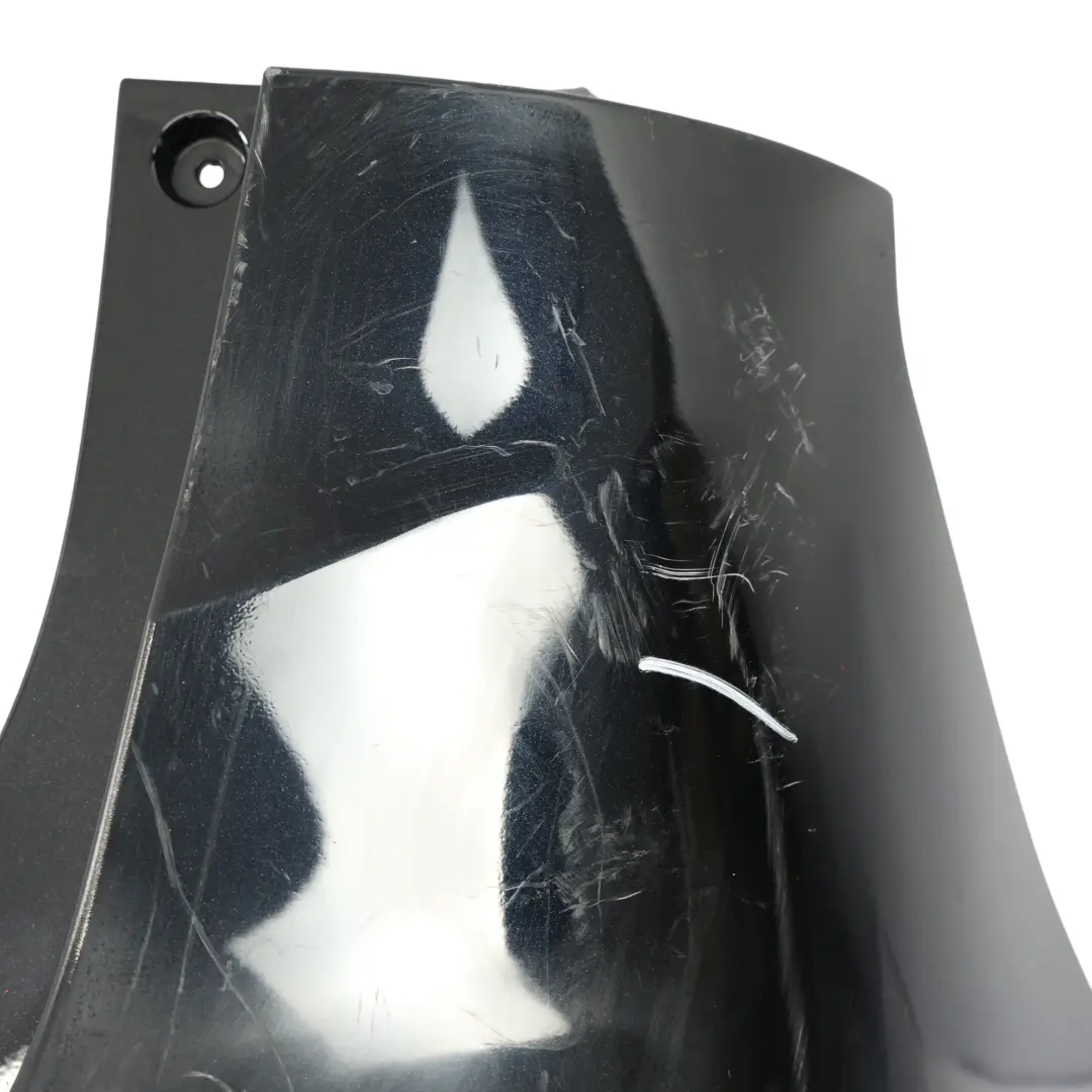 Bumper Trim Panel Covering Panther Black Metallic - D9 to Ford B-Max Rear with Part number 1776563 Ford B-Max Rear Bumper Trim Panel Covering Panther Black Metallic - D9 - SKU 1776563-PBL - Part number 1776563