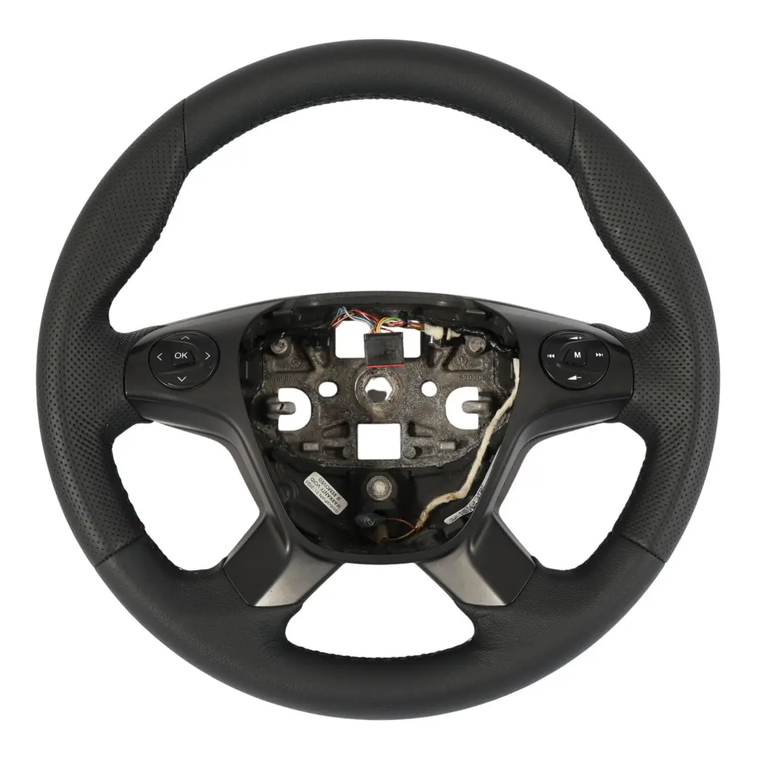 Ford Transit Mk8 NEW Black Leather Steering Wheel Multifunction BK213600CD35B8 - SKU 1810825-1 - Part number 1810825
