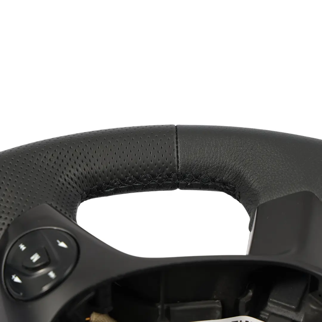 Mk8 NEW Black Leather Steering Wheel Multifunction BK213600CD35B8 to Ford Transit with Part number 1810825 Ford Transit Mk8 NEW Black Leather Steering Wheel Multifunction BK213600CD35B8 - SKU 1810825-1 - Part number 1810825