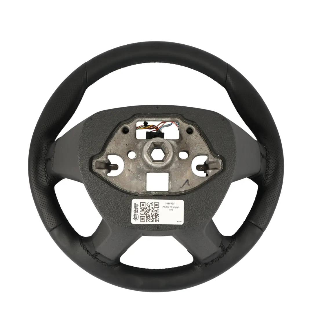 Mk8 NUEVO Volante de cuero negro multifunción BK213600CD35B8 para Ford Transit con número de pieza 1810825 Ford Transit Mk8 NUEVO Volante de cuero negro multifunción BK213600CD35B8 - SKU 1810825-1 - Número de pieza 1810825