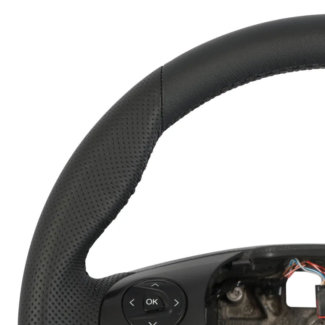 Mk8 NUEVO Volante de cuero negro multifunción BK213600CD35B8 para Ford Transit con número de pieza 1810825 Ford Transit Mk8 NUEVO Volante de cuero negro multifunción BK213600CD35B8 - SKU 1810825-1 - Número de pieza 1810825