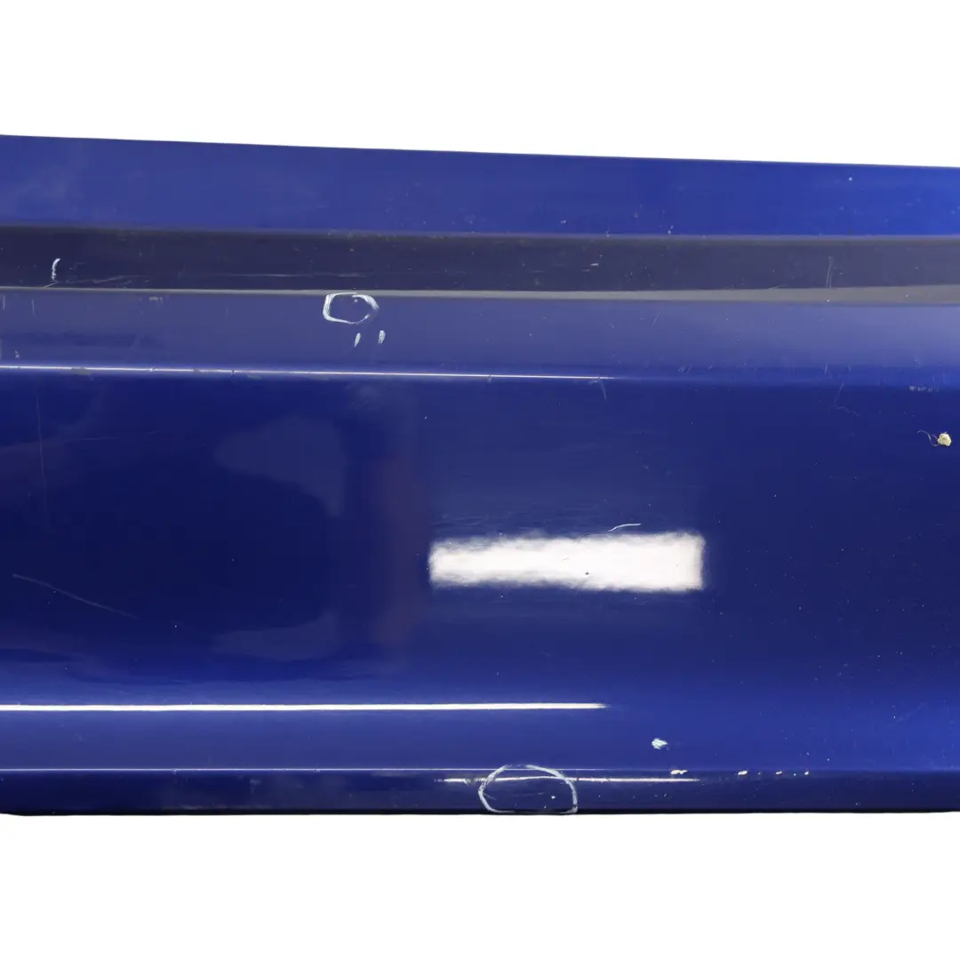 Mk3 Rear Bumper Trim Panel Facelift Deep Impact Blue Metallic - J4 to Ford Focus with Part number 1877243 Ford Focus Mk3 Rear Bumper Trim Panel Facelift Deep Impact Blue Metallic - J4 - SKU 1877243-DIB - Part number 1877243