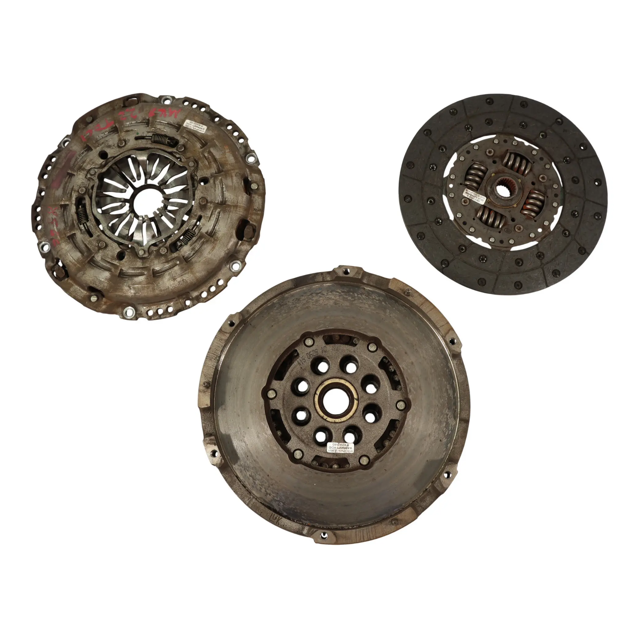 Ford Transit Mk8 Zwei Massen Schwungrad Kupplungs Satz 2.2 TDCI BK31-6477-BE