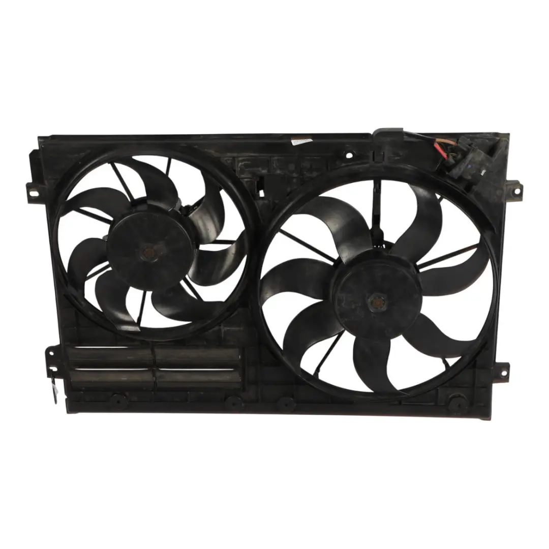 Audi A3 8P Radiator Fan Cooling Coolant Fan Unit Shroud 2.0 Diesel - SKU 1K0121205AJ - Part number 1K0121205AJ