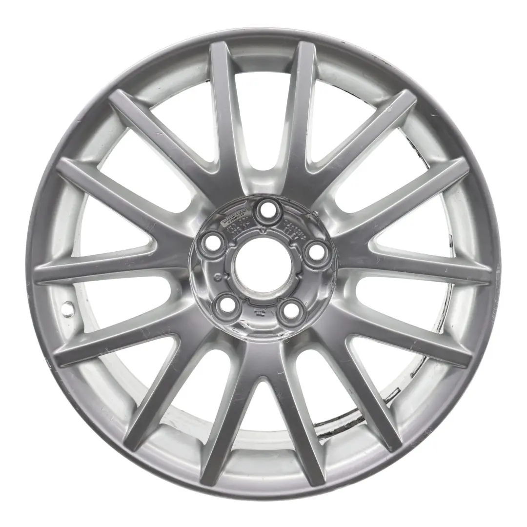 Mk5 Mk6 Silver Wheel Alloy Rim 17" ET:54 7J to VW Volkswagen Golf with Part number 1K0601025AN VW Volkswagen Golf Mk5 Mk6 Silver Wheel Alloy Rim 17" ET:54 7J - SKU 1K0601025AN-2 - Part number 1K0601025AN