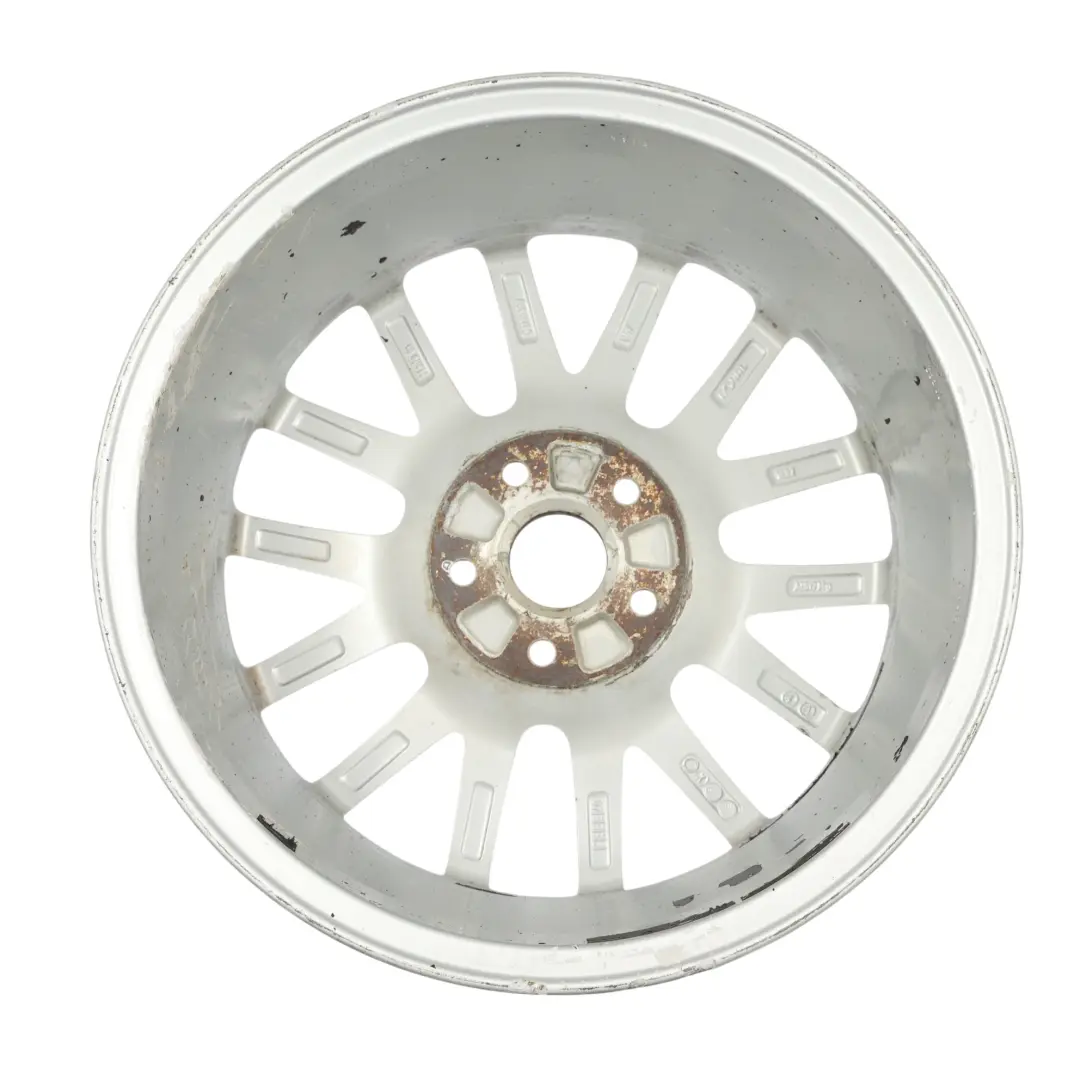 VW Volkswagen Golf Mk5 Mk6 Silver Wheel Alloy Rim 17" ET:54 7J - SKU 1K0601025AN-3 - Part number 1K0601025AN
