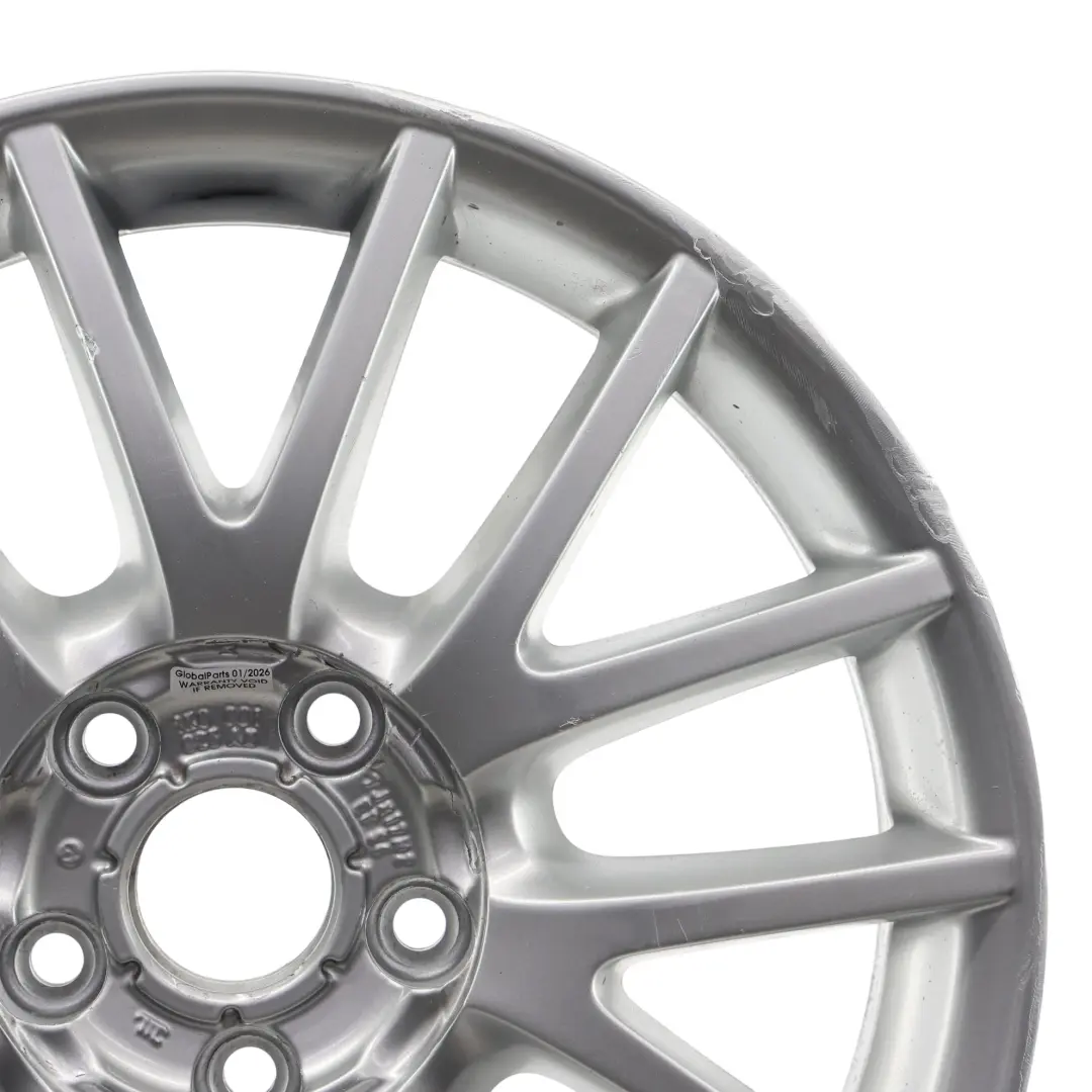VW Volkswagen Golf Mk5 Mk6 Silver Wheel Alloy Rim 17" ET:54 7J - SKU 1K0601025AN-3 - Part number 1K0601025AN