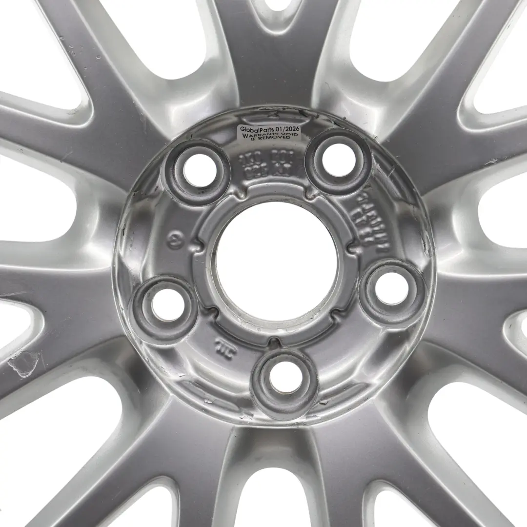 Mk5 Mk6 Silver Wheel Alloy Rim 17" ET:54 7J to VW Volkswagen Golf with Part number 1K0601025AN VW Volkswagen Golf Mk5 Mk6 Silver Wheel Alloy Rim 17" ET:54 7J - SKU 1K0601025AN-3 - Part number 1K0601025AN