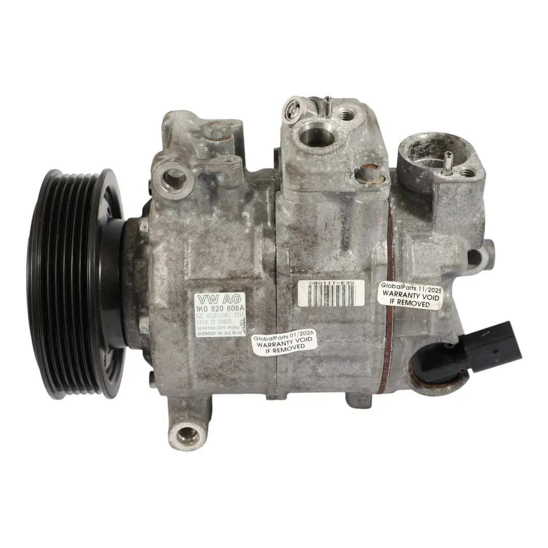 A/C Pompa Compressore Aria Condizionata per Volkswagen Scirocco III con numero di parte 1K0820808A Volkswagen Scirocco III A/C Pompa Compressore Aria Condizionata - SKU 1K0820808A - Numero di parte 1K0820808A