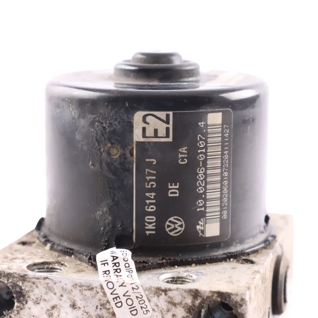 VW Golf 1K Bremspumpe ABS Modul Hydraulische Steuerung Bremseinheit - SKU 1K0907379K - Teilenummer 1K0907379K