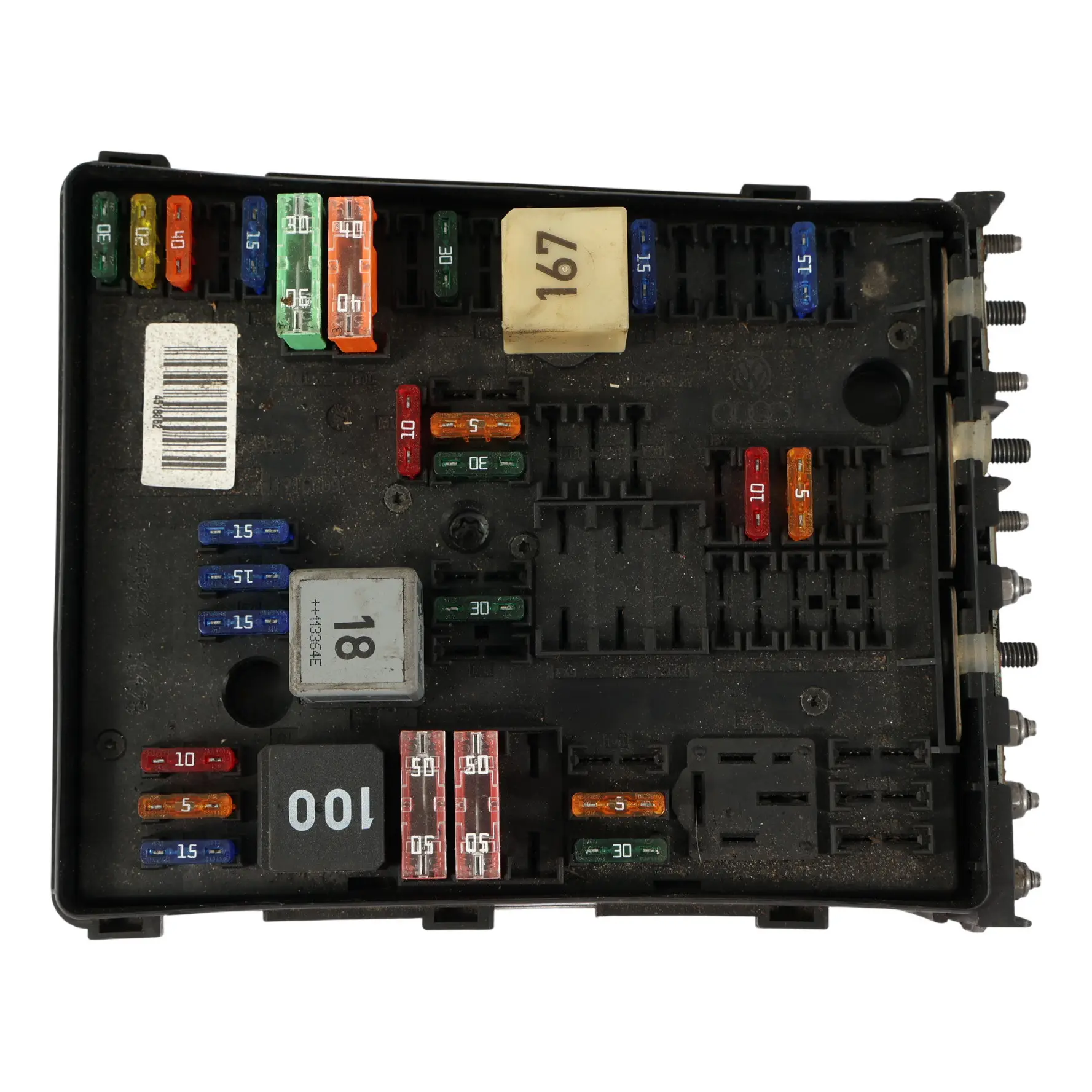 Audi RS3 8P Motor Bay SAM Relé Caja Fusibles Módulo Control ECU 1K0937124Q