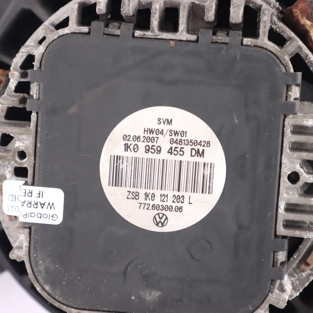 Mk5 Radiator Fan Shroud Blade Motor to Audi A3 8P VW Volkswagen Golf with Part number 1K0959455DM Audi A3 8P VW Volkswagen Golf Mk5 Radiator Fan Shroud Blade Motor - SKU 1K0959455DM - Part number 1K0959455DM