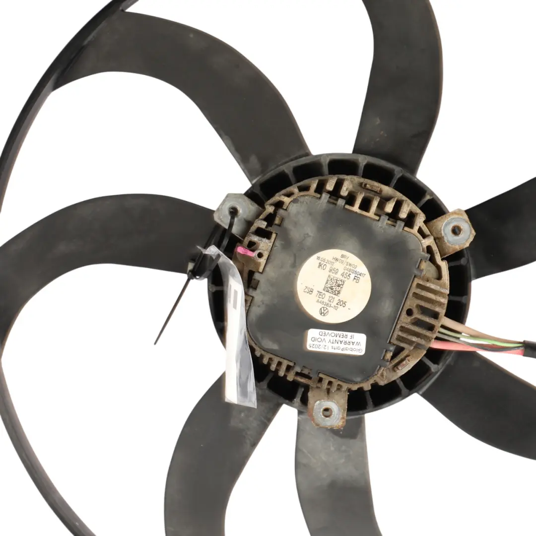VW Transporter T5 Audi A3 8P Water Radiator Fan Motor Engine Cooling - SKU 1K0959455FB-2 - Part number 1K0959455FB