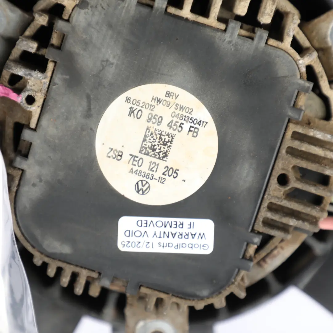 VW Transporter T5 Audi A3 8P Water Radiator Fan Motor Engine Cooling - SKU 1K0959455FB-2 - Part number 1K0959455FB