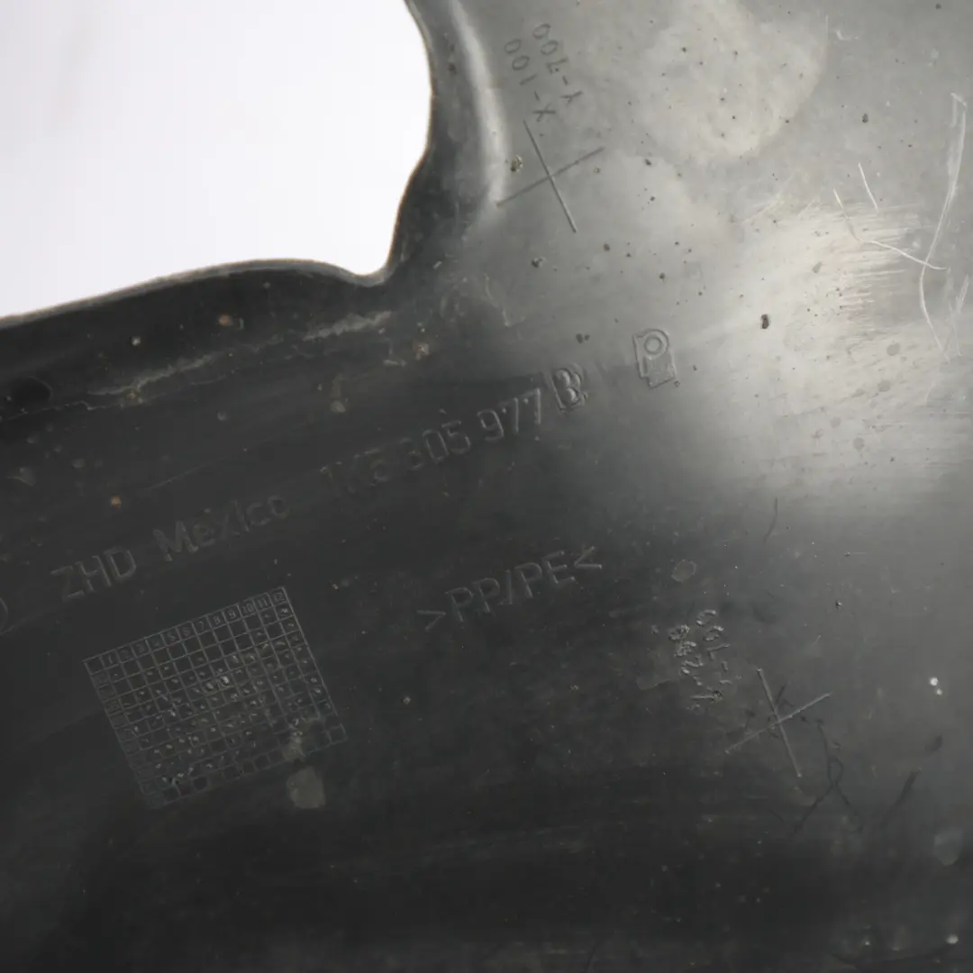 Volkswagen Golf Mk6 Inner Wing Arch Liner Front Left N/S - SKU 1K5805977B - Part number 1K5805977B