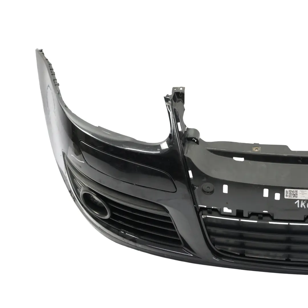 Volkswagen VW Golf Mk6 Front Bumper GTI Trim Panel Cover Black Magic Pearl - C9Z - SKU 1K0807217R-BLM1 - Part number 1K0807217R