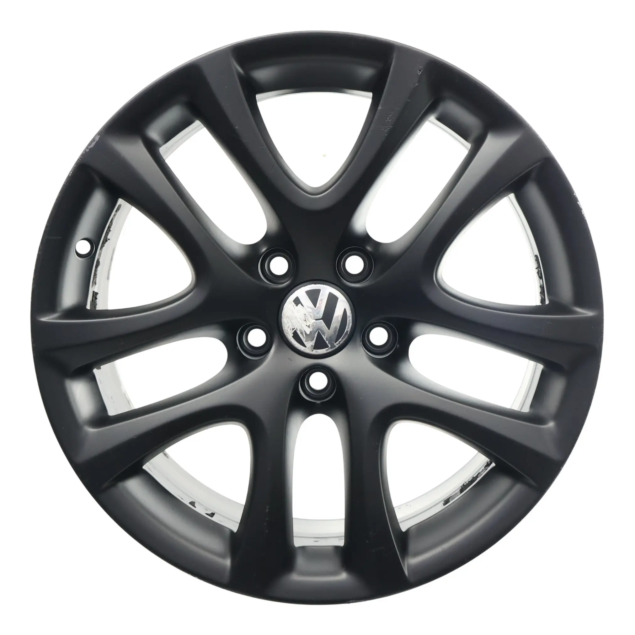 Volkswagen Scirocco Mk3 Cerchio In Lega Nero 17" 8J ET:41 1K8601025B
